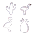 Miniatyrbild 5 av 5: 5-delars Flamingo Kakform Set, Kakbakningsverktyg