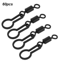 Miniatyrbilde 4 av 8: 60 stk 2,8 cm/1,1 tommer karpefiskesvinger for tilkobling av PVA-nettingsveske Fisketilbehør Terminalutstyr
