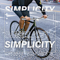 Miniatyrbild 4 av 5: Aluminiumlegering Fixed Gear Cykel Rak Fixie Cykel Rakt Styre Färg: Silver-B13