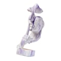 Miniatyrbilde 4 av 8: Tenkerstatue Vivid Shape Kompakt Syntetisk Harpiks Attraktiv Dekorativ Stillhet Er Gylden Figur for Hjem Hvit Lilla