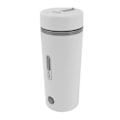 Miniatyrbillede 8 af 8: Rejse Elektrisk Kedel 300W 350ml Rustfrit Stål Automatisk Isolering Bærbar Mini Varmtvandsbeholder til Kaffe Te Hvid EU Stik 220V 50HZ