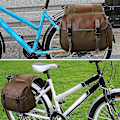 Miniatyrbillede 2 af 5: Stor 40L Cykeltaske til Cykler, Bagagebærer og Bagagebærer Khaki