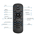 Miniatyrbild 5 av 5: TV Soundbar HiFi Högtalare Hemmabio Sound Bar Bluetooth Högtalare