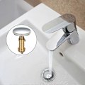 Miniatyrbillede 4 af 5: Pop Up Vaskpropper, Badeværelse Push Afløbsstopper Propper, 38mm Prop Fjederbelastet Stopper, Håndvask Knap Propper til Køkken Badeværelse Vask, Solid Messing