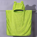 Miniatyrbillede 2 af 5: Børne Strandponcho Kappe Unisex 65x65cm til Svømning og Badning