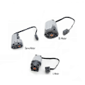 Miniatyrbillede 3 af 5: Tekniske Dele Motor Byggeklods Motor Servo-Motor 88004 kompatibel med Power Functions Elektrisk Samlet Byggeklods Legetøj
