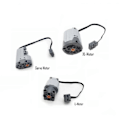 Miniatyrbillede 3 af 5: Tekniske Dele Motor Byggeklods Motor XL-Motor 8882 kompatibel med Power Functions Elektrisk Samlet Byggeklods Legetøjsdel