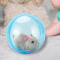 Miniatyrbillede 4 af 5: Elektrisk Bold Legetøj Lærings Gå Elektroniske Kæledyrs Legetøj, Hamster Brun Zekai