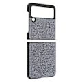 Miniatyrbillede 8 af 8: Glansfuld Bling Telefonetui til Galaxy Z FLIP 3 - Beskyttelse mod Stød - Foldbar Mobiltelefonbeskyttende Skal - Sort