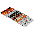 Pikkukuva 8 / 8: 10 arkkia Halloween-puuvillakangas Ghost Pumpkin Skull Print Pattern -tee-se-itse puuvillakangaspaketit ompelua varten 25x25cm / 9,8x9,8 tuumaa