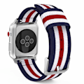 Miniatyrbillede 1 af 5: Justerbart vævet nylonbånd til Apple Watch 38-41 mm Series 5/4/3/2/1