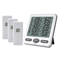 Miniatyrbilde 1 av 5: Digitalt termometer med fjernsensor, trådløst elektronisk termo-hygrometer for innendørs og utendørs bruk, for barnerom