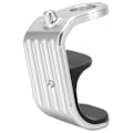 Miniatyrbild 2 av 8: Cykel E-formad spänne Aluminiumlegering Plast polerad Lättdesign Cykelkrok E-spänne för BromptonSilver