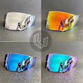 Miniatyrbillede 2 af 5: Cns-1 Hjelm Visir Linse til Shoei GT-Air, GT Air2, Neotec1 - Original Reservedel orange