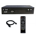 Miniatyrbilde 1 av 5: DVB T2 HEVC 265 Digital TV-tuner DVB-T2 265 1080P HD Dekoder USB Terrestrisk TV-mottaker Set Top Bo