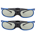 Miniatyrbilde 3 av 8: 144Hz DLP Link 3D-briller Oppladbare 3D Active Shutter-briller for alle DLP Link 3D-projektorer