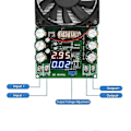 Miniatyrbillede 4 af 5: 600W 30A DC-DC Buck Modul CV CC Justerbar Buck Converter 120V 100V 96V 84V Display Solar LED Driver Strømforsyning