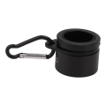 Miniatyrbilde 8 av 8: 2 stk G3/4 flaggstangringer i aluminiumlegering 360° roterende anti-wrap spinning flaggstang monteringsklemme sett svart