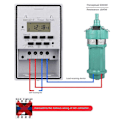Miniatyrbillede 3 af 5: Automatisk digital timer switch relæ programmerbar timer controller