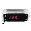 Miniatyrbillede 2 af 8: Præcis 50-100℃ digitalt vandtermometer Realtidsvandkølingstermometer rødt display