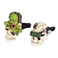 Miniatyrbild 2 av 8: 2 st Car Skull Freshener Clip Universal Design Resin Car Air Fresheners Vent Clips Dekor