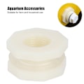 Miniatyrbilde 8 av 8: 10 stk G1/2 DN15 akvariumkontakt adapter montering hunn-hann gjengegrensesnitt for fiskekar
