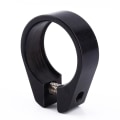 Miniatyrbillede 7 af 8: Sort 31,8 mm Cykel Cykel Mountain Bike Sadel Sadelpind Clamp Mount SS