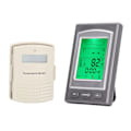 Miniatyrbillede 2 af 8: Trådløs termometer hygrometer LCD digitalt batteridrevet temperatur fugtighedssensor monitor måler