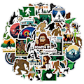 Miniatyrbild 2 av 5: 50-delars diverse vinyldekalpaket för bärbara datorer, telefoner, vattenflaskor och datorer