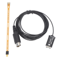 Miniatyrbillede 4 af 8: Cs63 Sound Aids Programmering Kabel Juster lydstyrke Stabil Signaltransmission Programmerbart tilslutningskabel