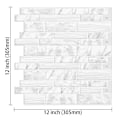 Pikkukuva 5 / 5: 1 kpl Itsekiinnittyvä 3D-seinälaattatarra Marmori Keittiö Kylpyhuone (30,5x 30,5cm)