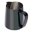 Miniatyrbilde 4 av 8: 350 ml rustfritt stål Titanize melkeskummende kopp kanne kaffekanne for Latte ArtBlack