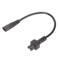 Miniatyrbild 3 av 8: IEC320 C8 till IEC320 C5 power IEC320 C8 hane till C5 hona kabeladapter för 3-stifts power för bärbar dator 100‑250V