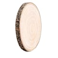 Miniatyrbillede 2 af 5: 3 stk. 25-30 cm store træskiver til borddekorationer, træskiver