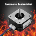 Miniatyrbillede 2 af 8: 3D printer tilbehør stepmotor 42 * 23mm ekstruder step motor til Titan