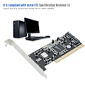 Pikkukuva 6 / 8: 2-kanavainen ryhmäkortti RAID PCI SATA150:lle ja Windows 98SE / ME / NT4.0 / 2000 / XP / Vista / Win 7:lle