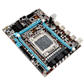 Miniatyrbild 7 av 8: DDR3 Moderkort X79 LGA2011 V1 V2 PCIe 3.0 NVME SATA M.2 1000Mbps LAN Micro ATX Moderkort för Server Gaming Desktop