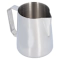 Miniatyrbilde 6 av 8: Melkeskummer i rustfritt stål 600 ml, dampet melkeskummer for melkeskummer Latte Art (600 ml (med logo))