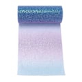 Miniatyrbild 6 av 8: Regnbågsglitter tyll lång flexibel utsökt praktisk bred applikation gnistrande tyll för bröllopsfestGradient blå