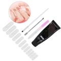 Miniatyrbillede 5 af 8: Negle Extension Tool Set UV Gel Polish Nail Tip File Dead Skin Tang Manicure Tool#A