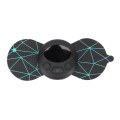 Miniatyrbilde 8 av 8: Cervical Massasjer Patch USB Bærbar Mudring Meridianer lindrer tretthet Lett USB Oppladbar Muscle Massager