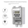 Miniatyrbillede 4 af 5: Automatisk digital timer switch relæ programmerbar timer controller