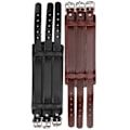 Miniatyrbillede 2 af 8: 2 stk. Punk Armbånd Justerbar Kunstlæder Armbånd Manchet Armbånd Tilbehør