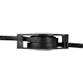 Miniatyrbilde 3 av 8: 1 stk Ny justerbar uttrekkbar CAT6 RJ45 Lan nettverkskabel svart (2m)