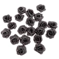 Miniatyrbillede 5 af 5: 20 Stk. Silke Rose Blomsterhoved Knop DIY Håndværk Bryllupsdekoration Grå