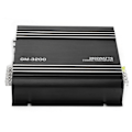 Miniatyrbillede 6 af 8: 3800W 2-kanals lydforstærker 12V sort aluminiumslegering auto bil Hifi stereo forstærker