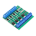 Miniatyrbild 6 av 8: MOS-drivrutinmodul 4-vägsfälteffekt PLC-förstärkarkort 3‑20V PWM-ingång DC 3,7V‑27V-utgång