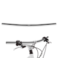 Miniatyrbild 3 av 5: Aluminiumlegering Fixed Gear Cykel Rak Fixie Cykel Rakt Styre Färg: Silver-B13