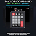 Miniatyrbilde 5 av 5: K812 Mekanisk tastatur Kablet Hot Swappable for Win//Game Svart