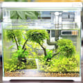 Miniatyrbillede 4 af 8: Akvarie Termometer Måler LCD 3D Digital Elektronisk Temperaturmåling Fisketank Termometer
